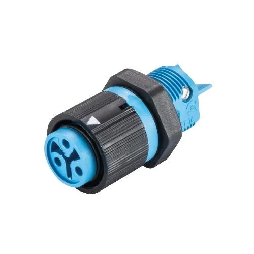Розеточный разъем в панель RST16I3 S B1 M02 H BL