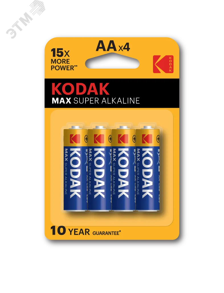 Батарейка MAX LR6-4BL [KAA-4 ] (80/400/17600) СТРОГО КРАТНО 4 шт Б0005120