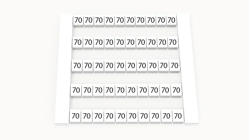 Маркировка (в кассетах) DEK5-50P-19-131Z(H)