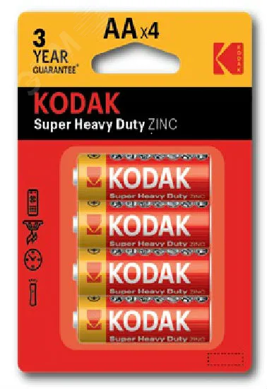 Батарейка R6-4BL EXTRA HEAVY DUTY [KAAHZ-4] (80/400/26400) СТРОГО КРАТНО 4 шт Б0005119