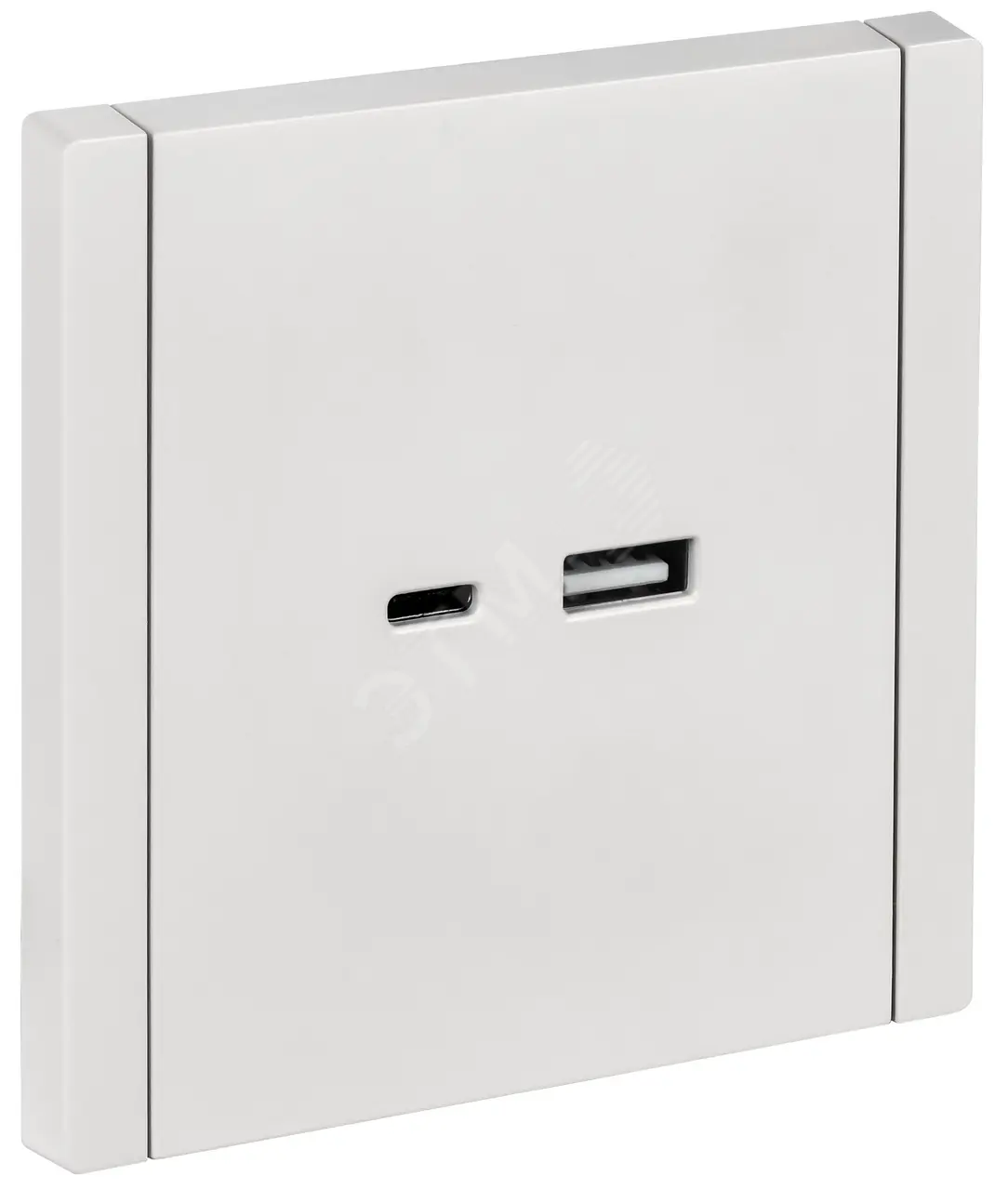 FORTE&PIANO Розетка USB A+C 3,1А FP250 белый IEK FP-U22-D31-K01