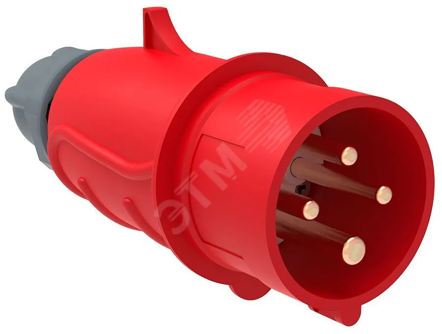 Вилка эл. каб. 16А 3P+PE 380В IP44 MAGNUM ССИ-014 PSN02-016-4