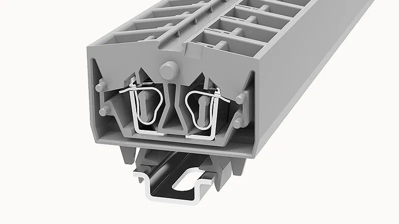 Проходная клемма WS2.5T-DIN15-01P-11-00Z(H)