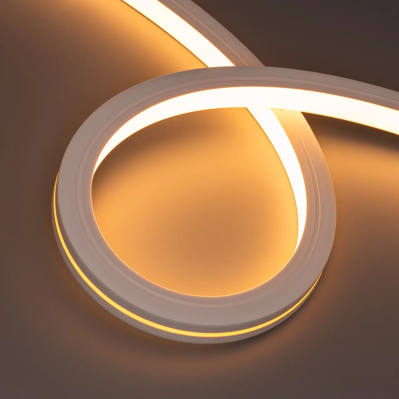 Лента герметичная MOONLIGHT-TOP-X280-20x20mm 24V Warm2300 (10 W/m, IP67, 15m, wire x1) 044352