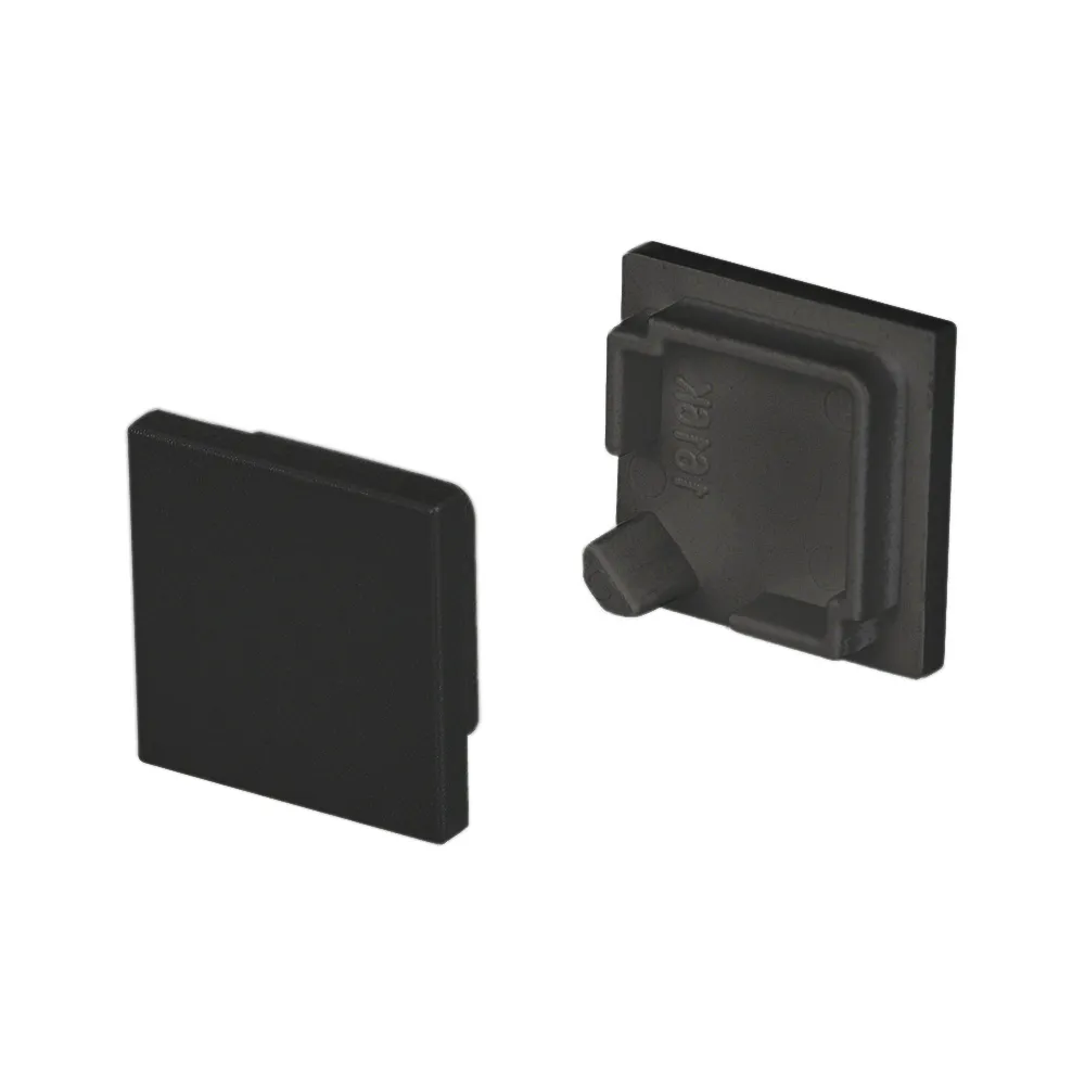 Заглушка SL-KANT-H16 SQUARE BLACK глухая 037518