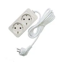 Удлинитель 2х10м с заземл. 10А IP20 2.2кВт ПВС 481S-9210