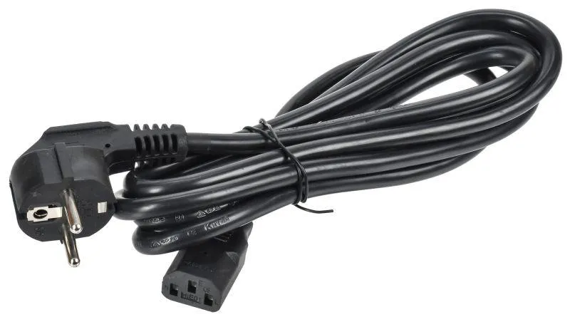 Кабель электропитания PDU 3х1,5 2м с разъёмами С13 - нем.ст PC-C13D-2M