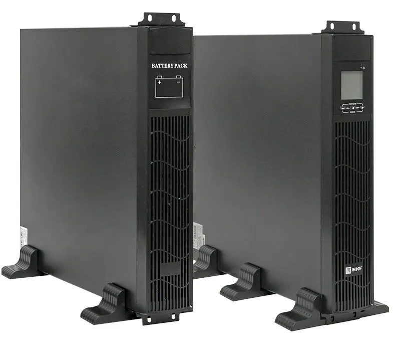 Источник бесперебойного питания двойного преобразования E-Power SW900pro-RTB 3000В.А для монтажа в стойку с АКБ 9х12В 7А.ч PROxima SW930Pro-RTB