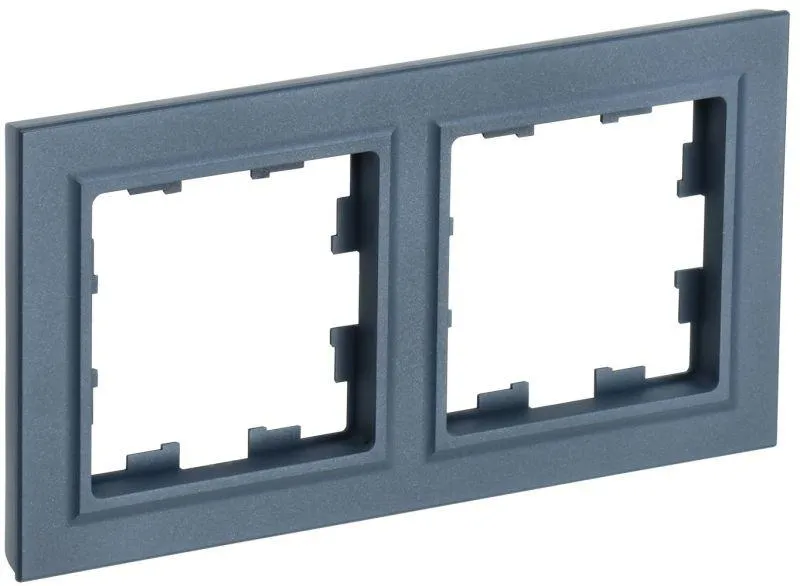 Рамка 2-м BRITE РУ-2-БрМ маренго BR-M22-K35