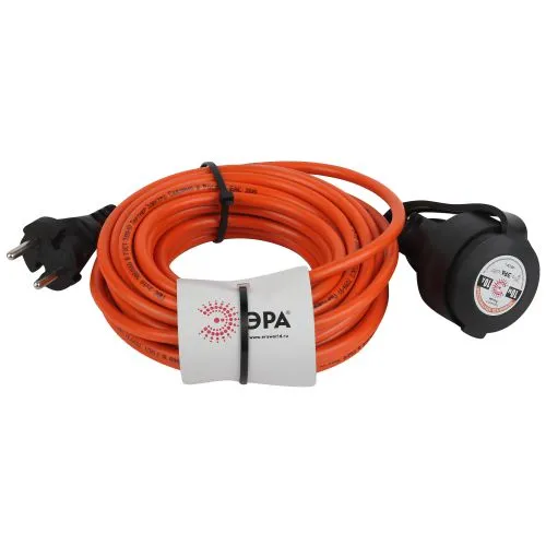 Удлинитель-шнур 1х10м без заземл. 10А IP20 UPx-1-2х1-10m ПВС 2х1 (бухта) Б0046805
