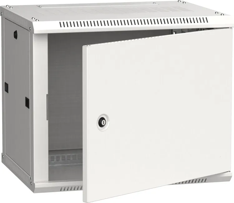 Шкаф LINEA W 9U 600x450 мм дверь металл, RAL7035 LWR3-09U64-MF