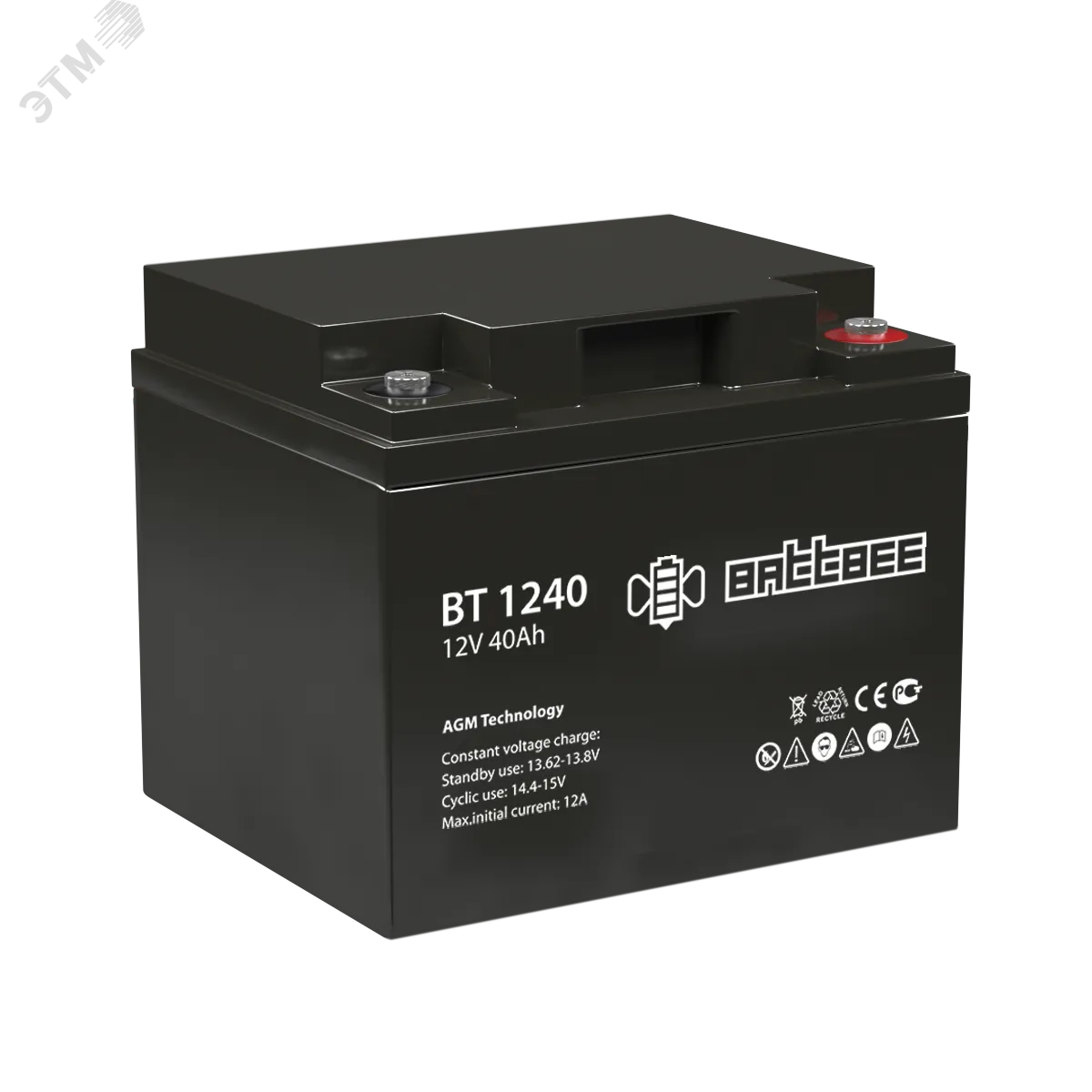 Аккумулятор BT 12-40 BattBee 4614060010007