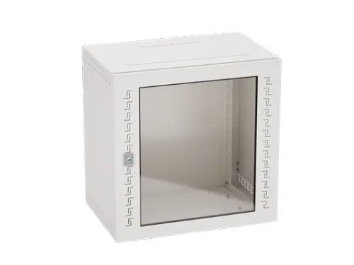 IT-корпус навесной STI 19" 9U, 500х600х400, дверь с закаленным стеклом, RAL7035 R5STI0940GS