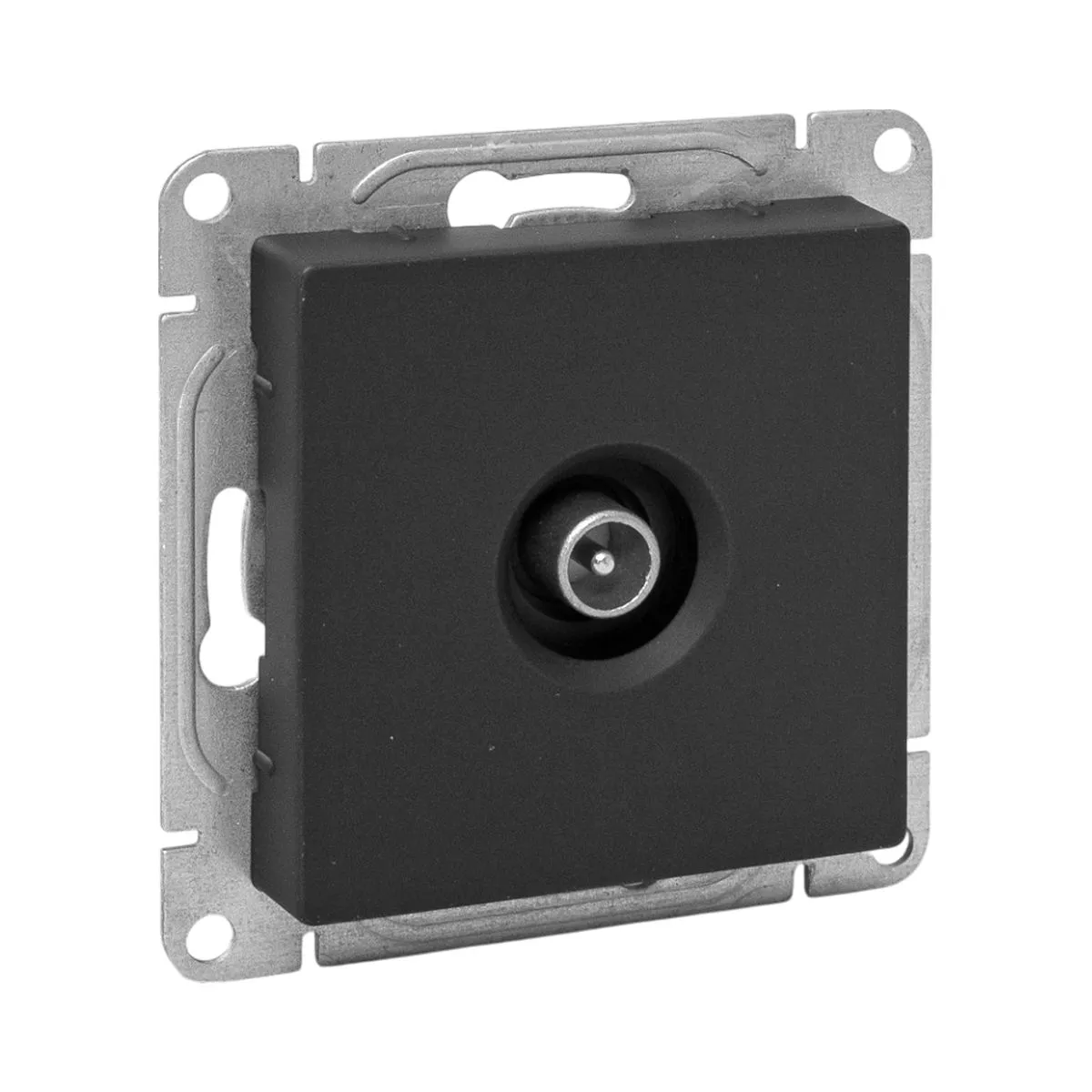 Механизм розетки TV, оконечная, ч-рный Эпика EKF UP1-SOB-TV-3