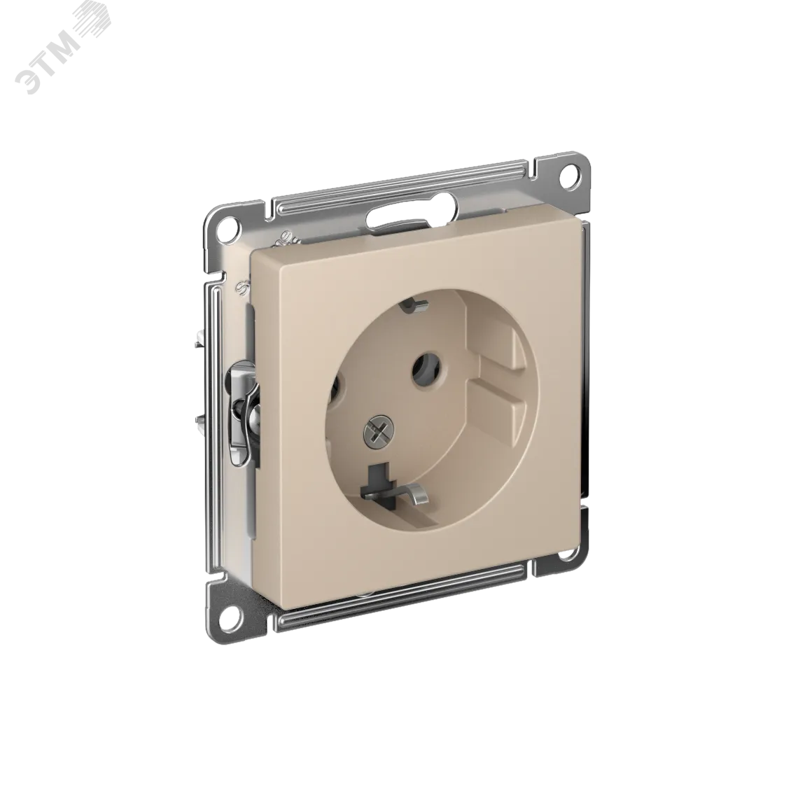 Розетка AtlasDesign 16А с заземл. механизм песочн. SE ATN001243