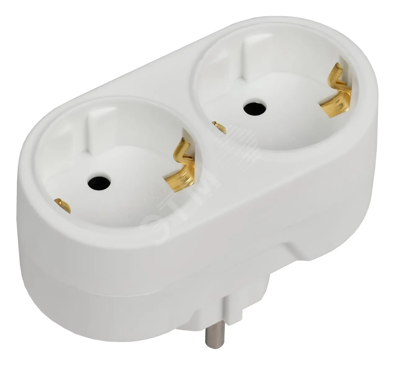 Разветвитель 2-м 16А IP20 Т-01/02 кругл. WTP10-16-02