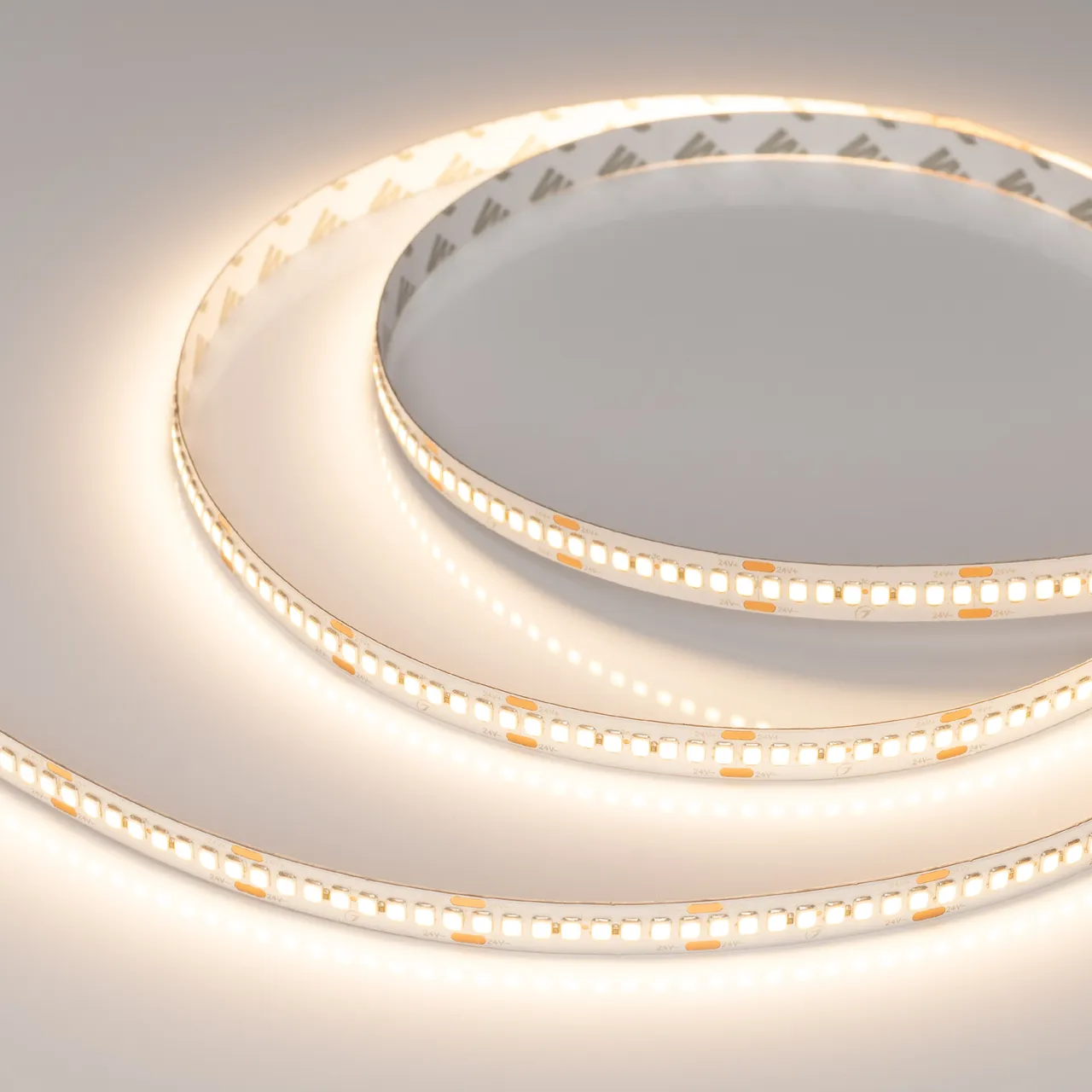 Лента RT-A240-10mm 24V Warm3000 (22 W/m, IP20, 2835, 5m) 038745
