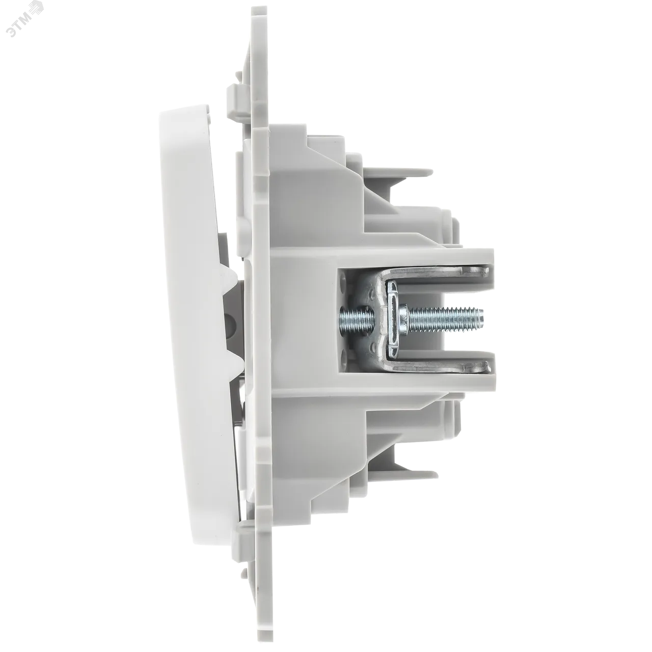 FLITE Выключатель 2-клавишный 10А ВС12-1-0-ФлБ белый IEK FI-V20-0-10-1-K01
