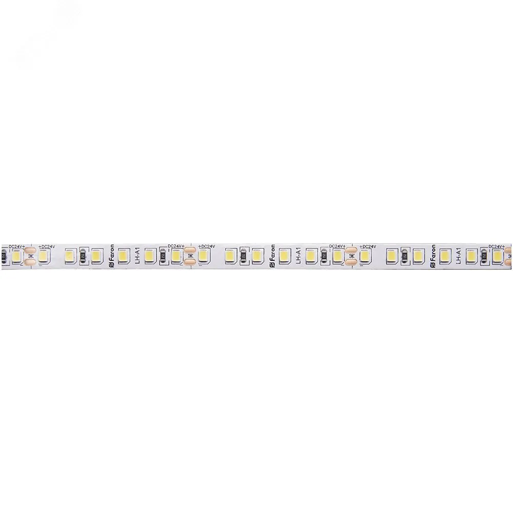 Лента светодиодная LEDх180/м 5м 16w/m 24в белый 41528