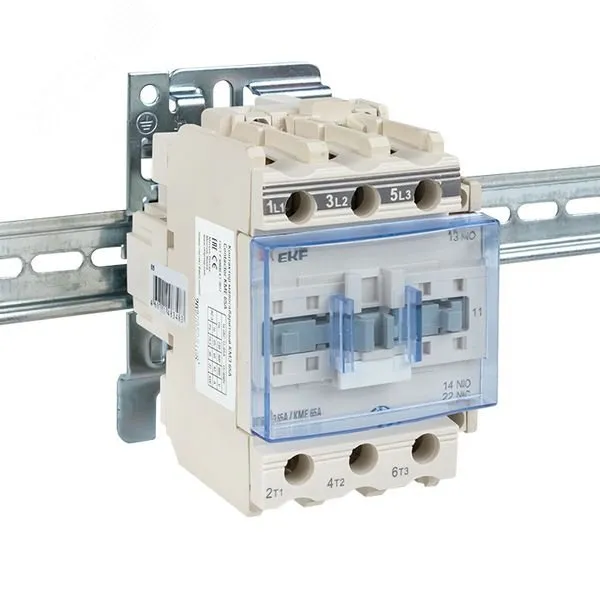 Контактор КМЭ 65А кат. 220В AC 1НО+1НЗ ctr-s-65-220