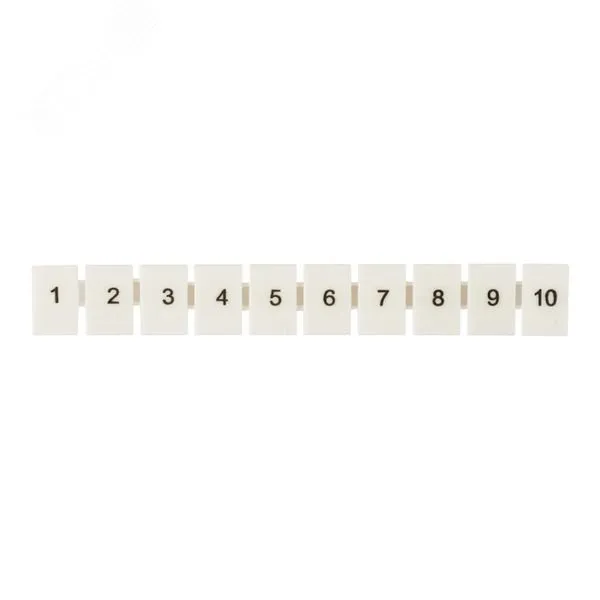 Маркеры для JXB-ST 1,5 с нумерацией 1-10 (100 шт.) PROxima zb-st-1.5-1-10