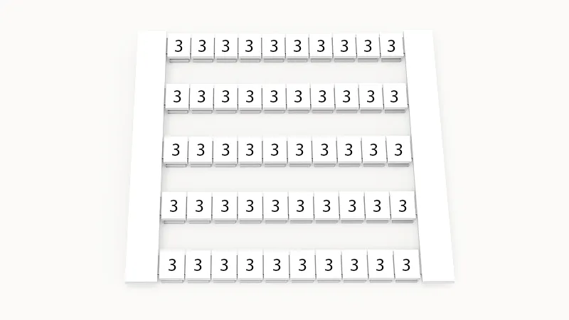 Маркировка (в кассетах) DEK5-50P-19-77Z(H)