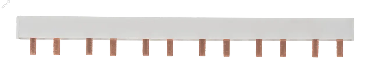 City9 Set Шина гребенчатая 2P (L1L2) шаг 18мм 12 модулей 63А C9XPH212