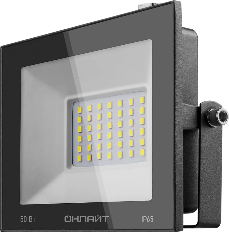 Прожектор светодиодный 71 660 OFL-50-6K-BL-IP65-LED 50Вт 6000К IP65 4000лм черн. 71660