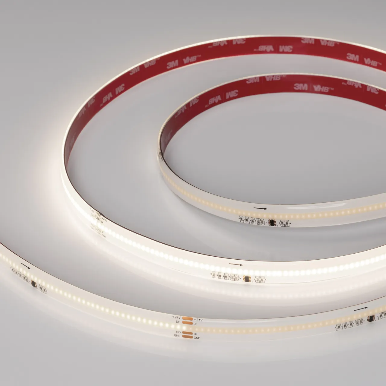 Лента герметичная SPI-COB-SE-X378-12mm 24V Day4000-PX63-BPT (7 W/m, IP65, 5m) 041388