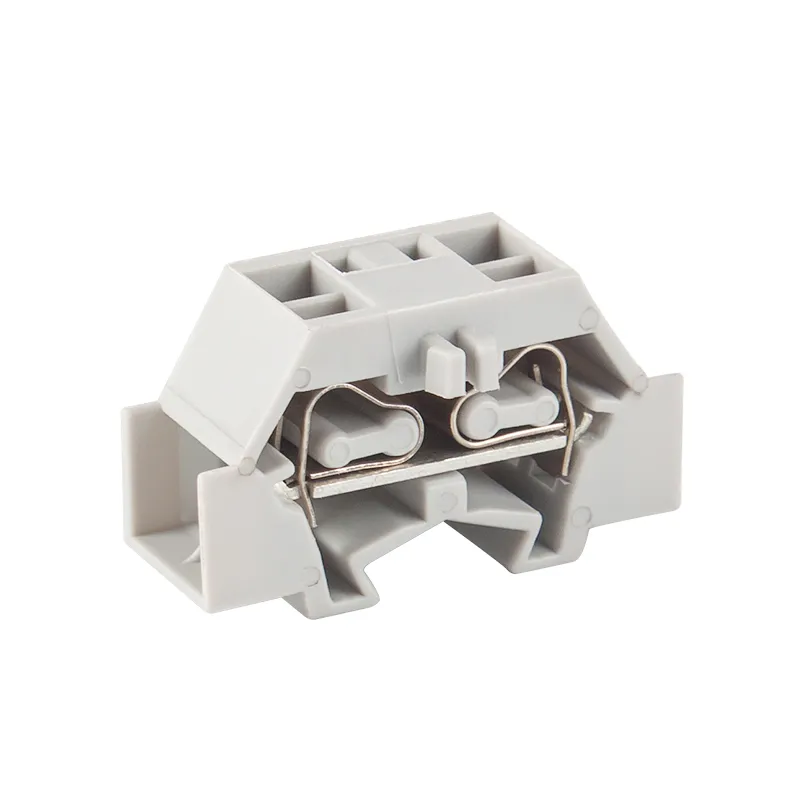 Проходная клемма (MINI) JUT3-2.5F/2-GY