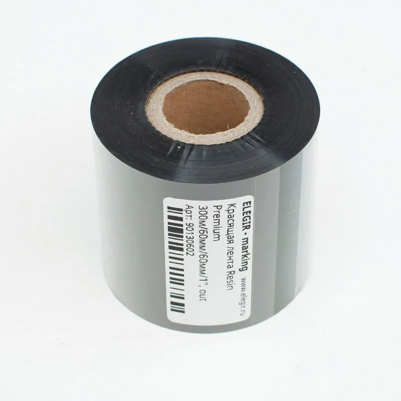 Красящая лента Resin Premium 300м/60мм/60мм/1", out , 90130602