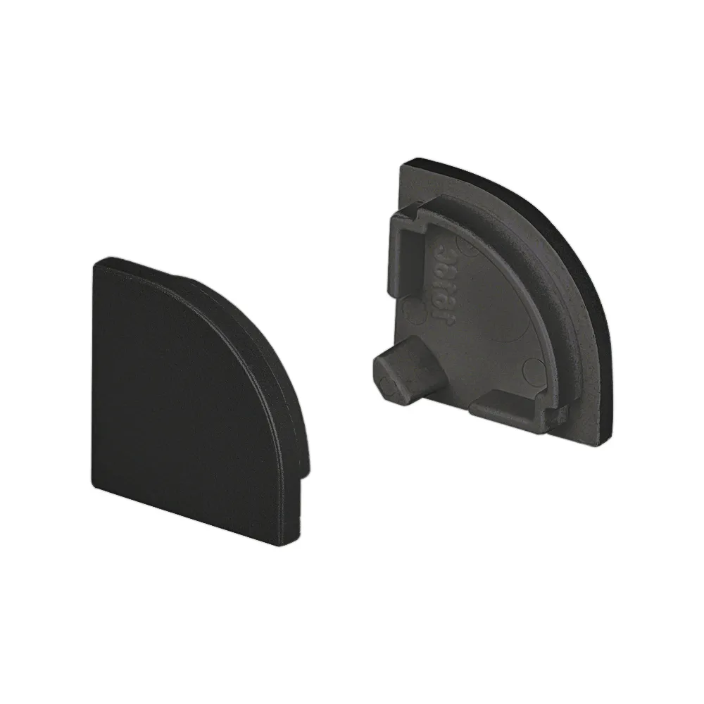 Заглушка SL-KANT-H16 ROUND BLACK глухая 037516