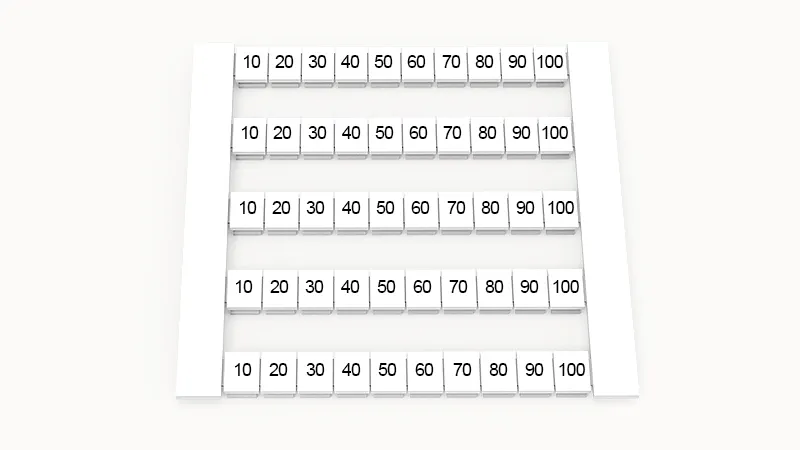 Маркировка (в кассетах) DEK6-50P-19-64Z(H)