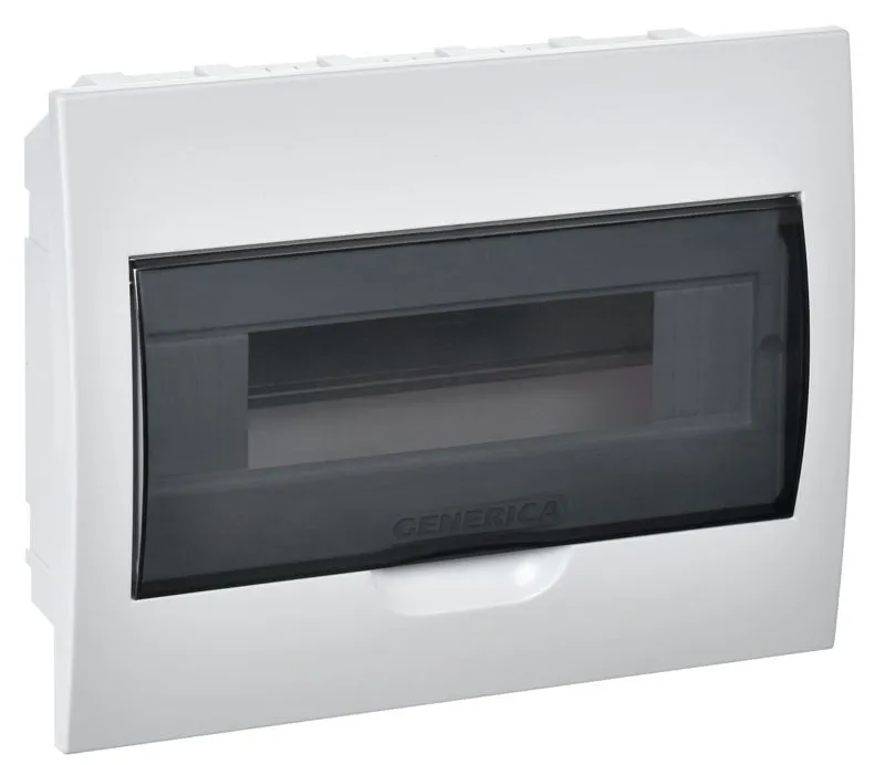 Бокс ЩРВ-П-12 мод. встраив. пластик IP41 MKP12-V-12-41-G