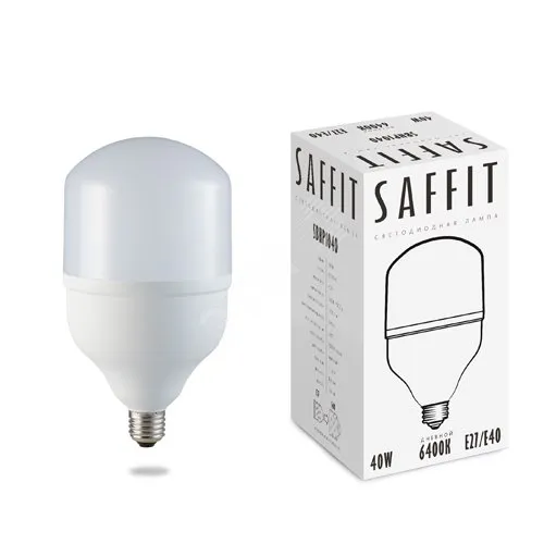 Лампа светодиодная LED 40вт E27 белый 55092