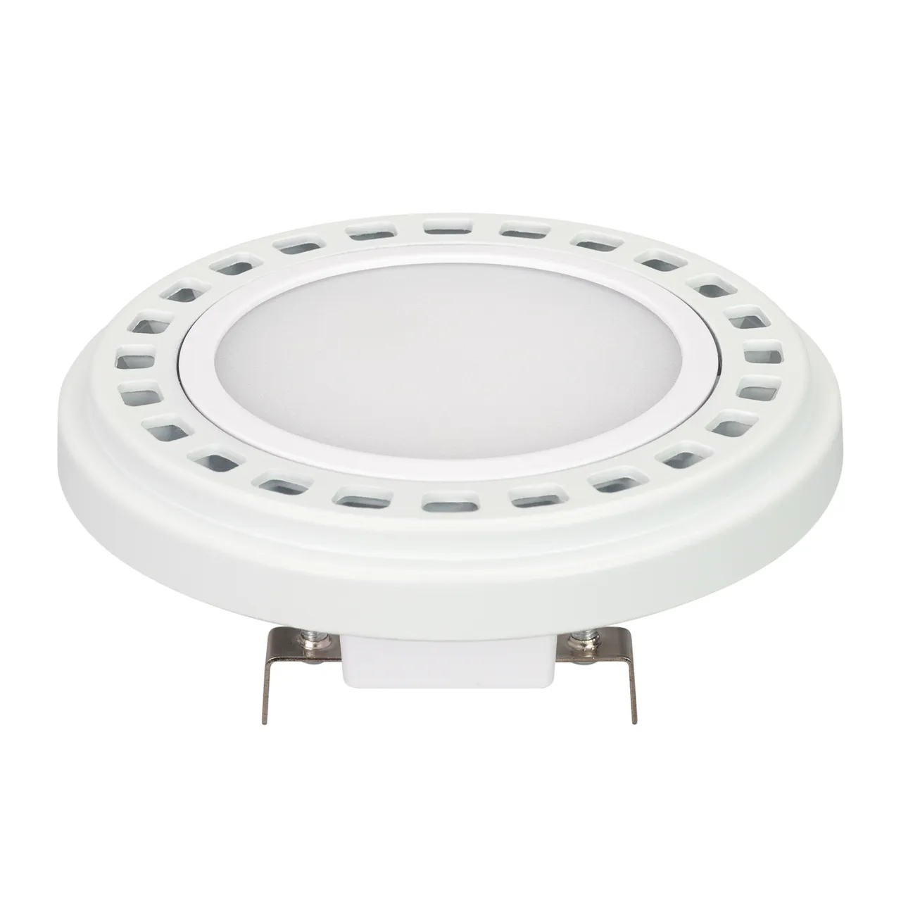 Лампа AR111-UNIT-G53-12W- Warm3000 (WH, 120 deg, 12V) 026887