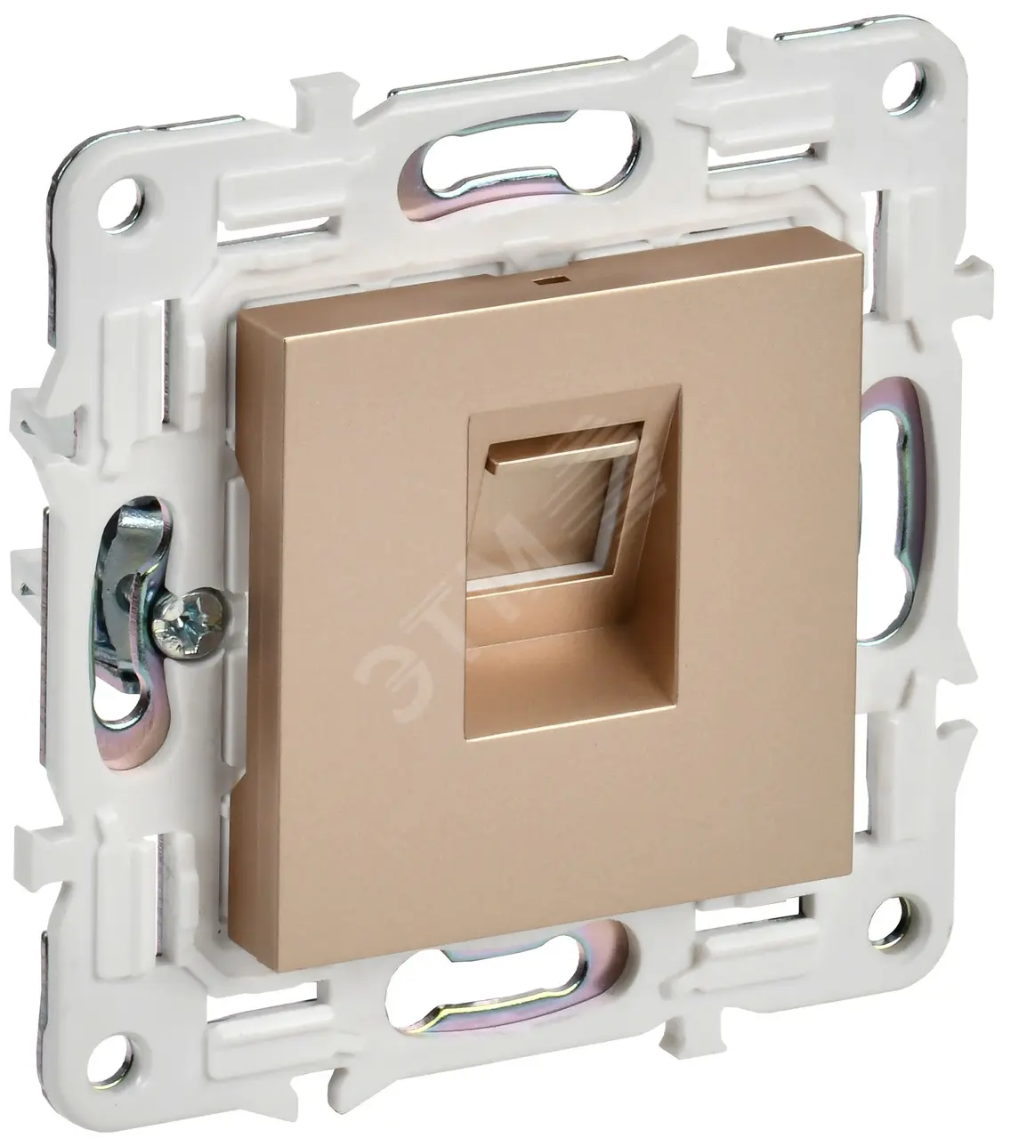 SKANDY Розетка компьютерная RJ45 кат.5E SK-K01Sa песочный IEK SK-K10-1-K98