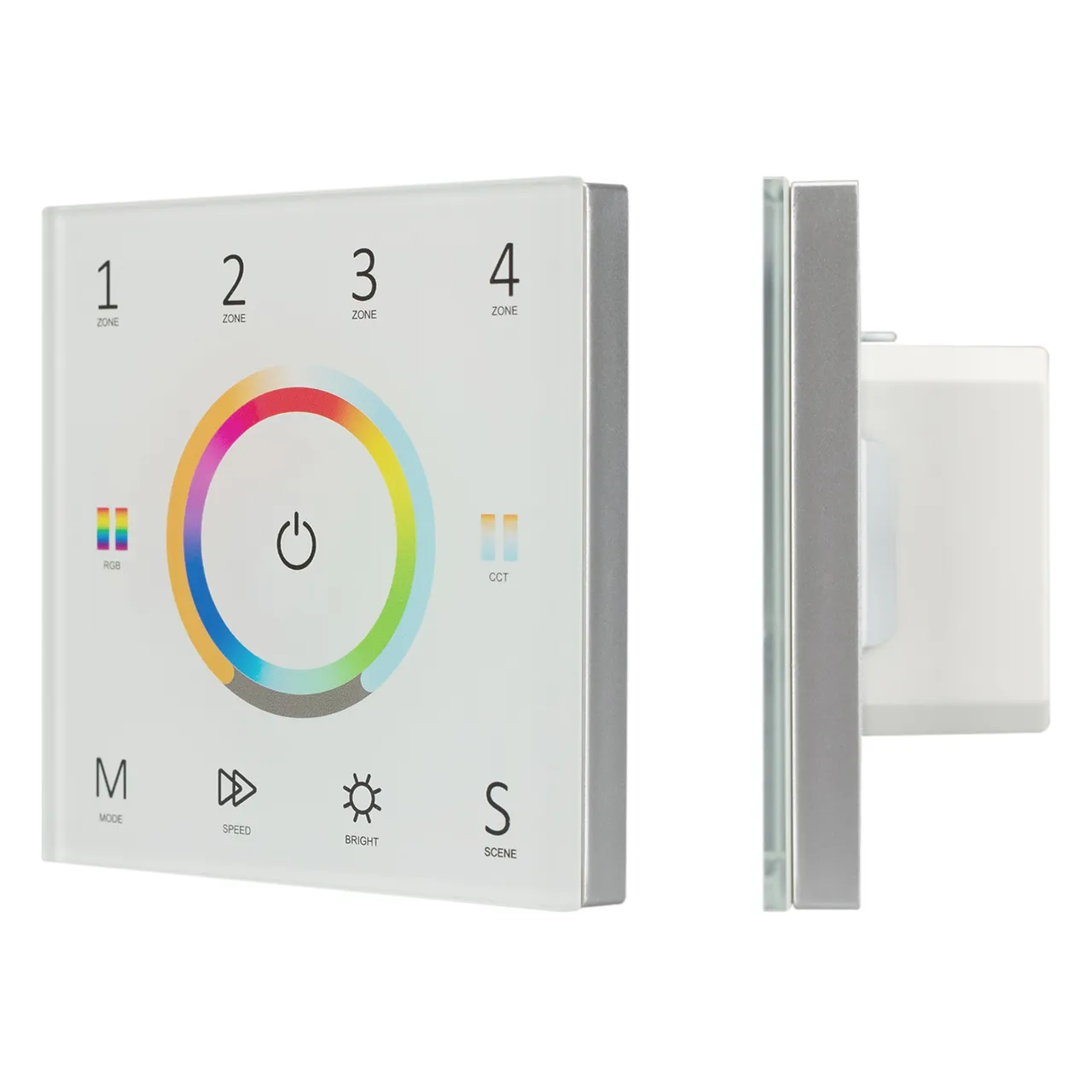 Панель Sens SMART-P67-MULTI White (230V, 4 зоны, 2.4G) 028321