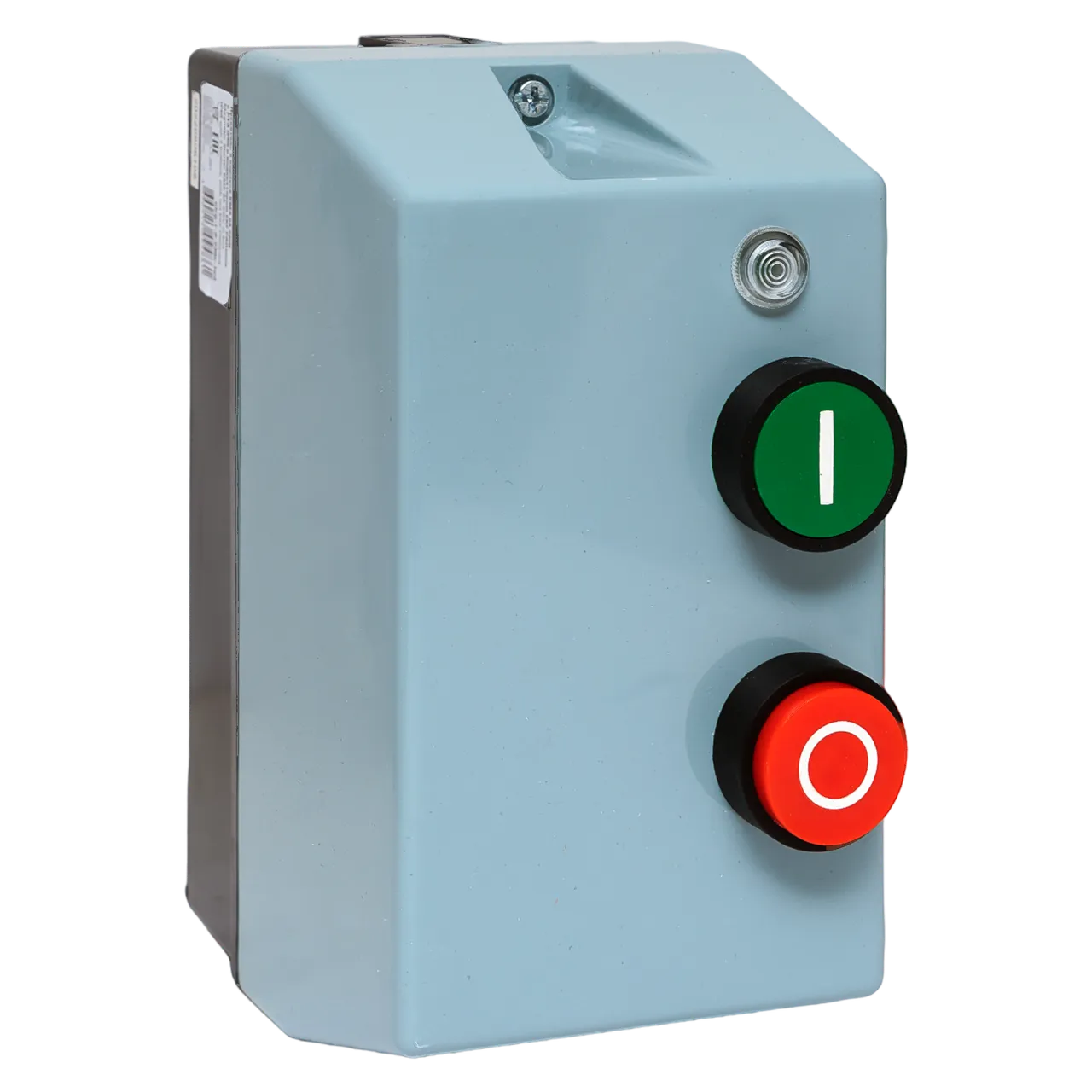 Пускатель в корпусе КМЭ 9А 400В с РТЭ Ir-1-1,6А и индикатором IP65 EKF ctrp-r-9-400v-1,6A-led