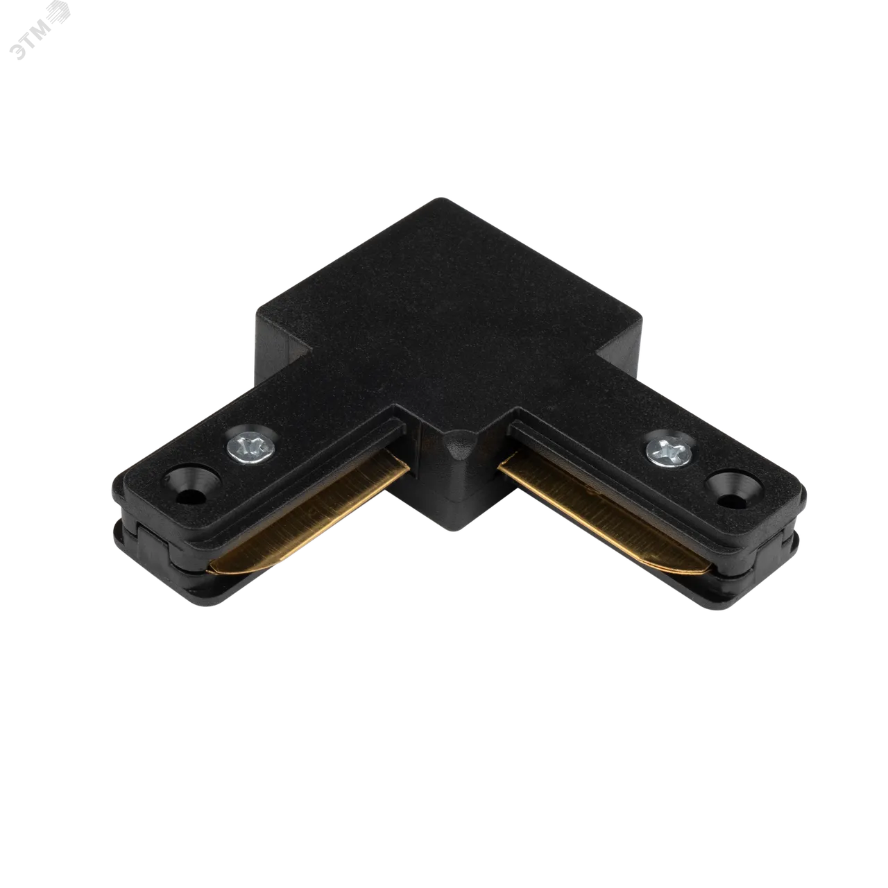 Коннектор L-образный PTR P CL-BL черн. (пластик) Pro JazzWay 5052116