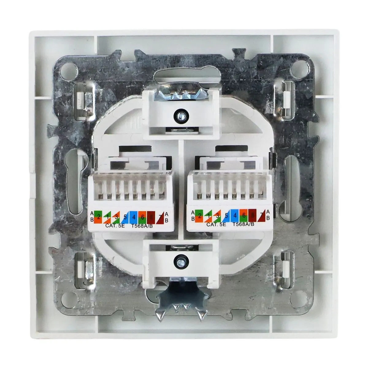 Розетка компьютерная 2-м СП Минск RJ45 бел. ERK02-035-10