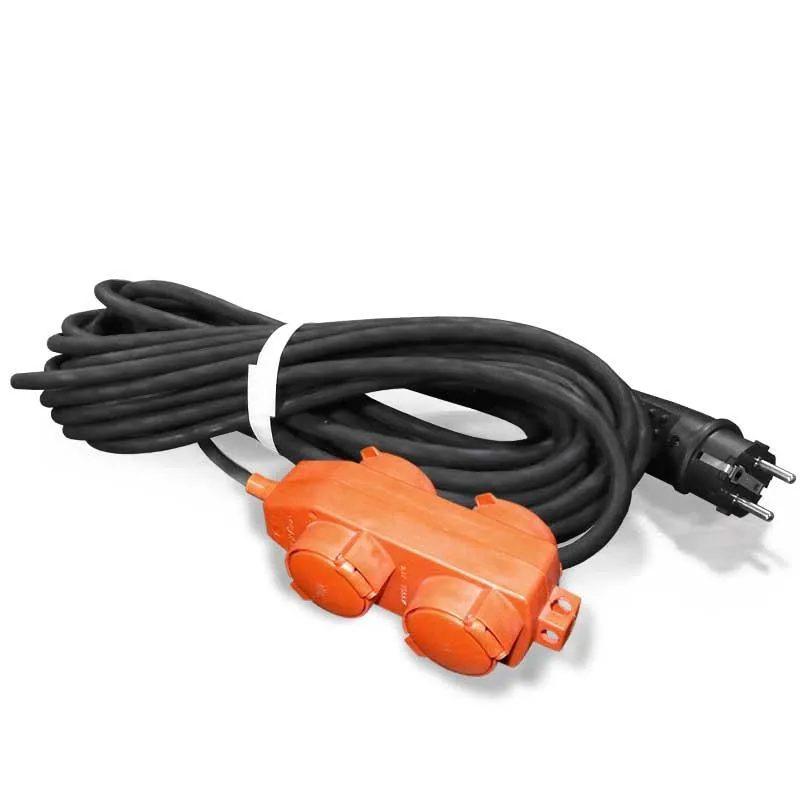 Удлинитель-шнур 4х30м с заземл. 16А IP44 У16-040 КГ 3х1.5 с защ. крышкой 9634133