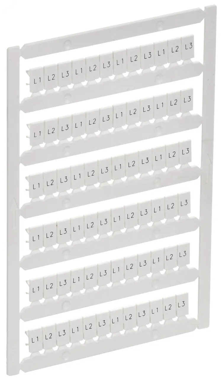 ARMAFIX Маркер для CTS/CP 4мм2 с символами L1 L2 L3 IEK AF-CT10D-M-004-22