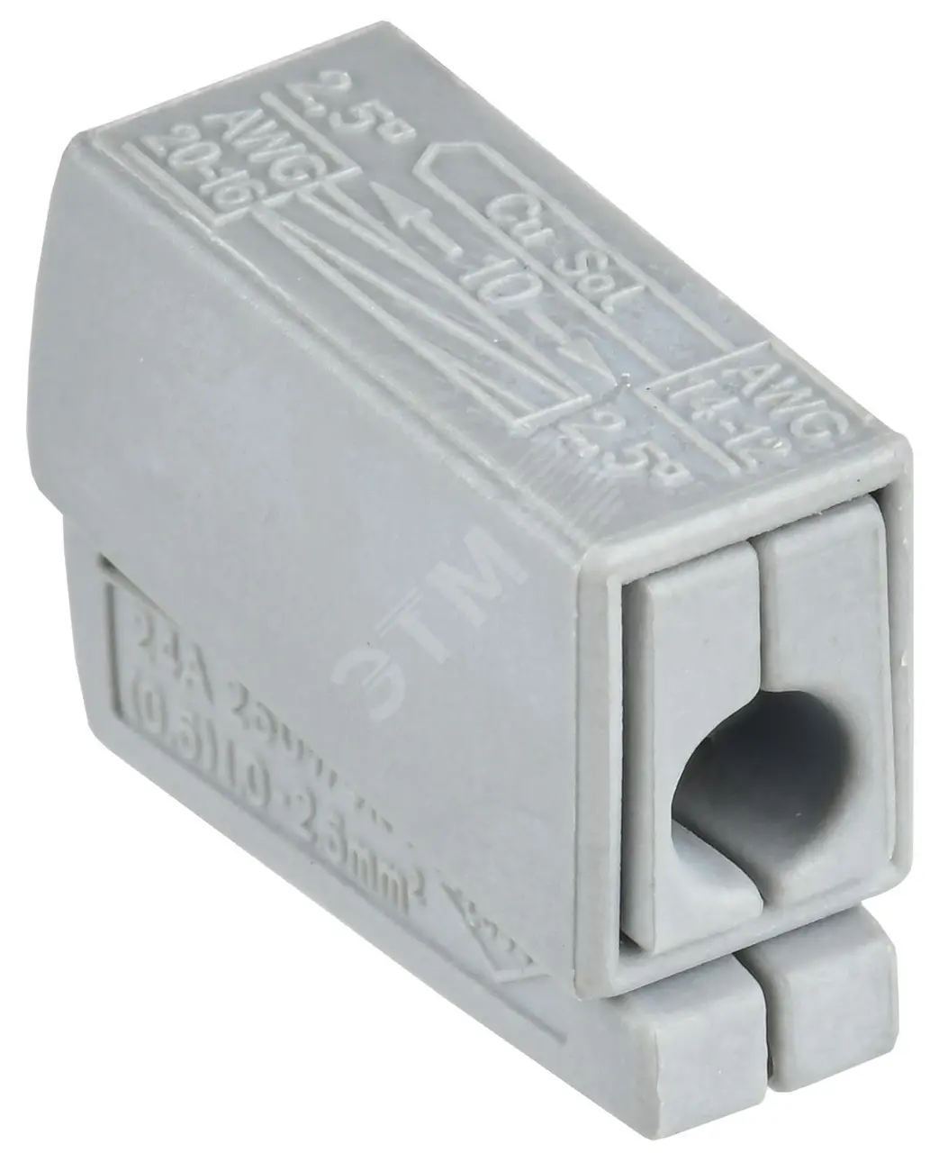Клемма строительно-монтажная СМК 224-101 GENERICA UKZ50-101-100-G