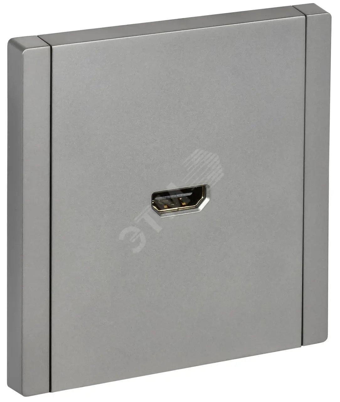 FORTE&PIANO Розетка HDMI FP540 сталь IEK FP-H10-K46