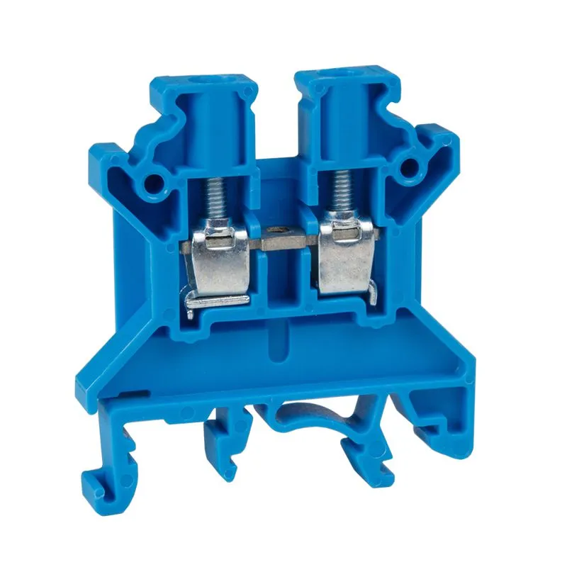 Клемма проходная винтовая OptiClip CTS-2,5-I-BU-24A-(0,2-2,5)-синий 289772