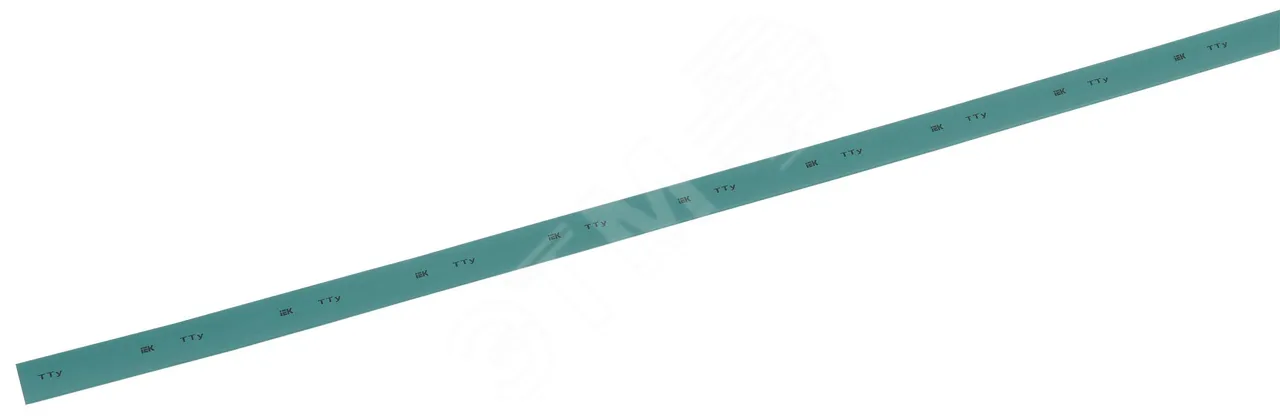 Трубка термоусадочная ТТУ нг-LS 8/4 зел. 1м UDRS-D8-1-K06