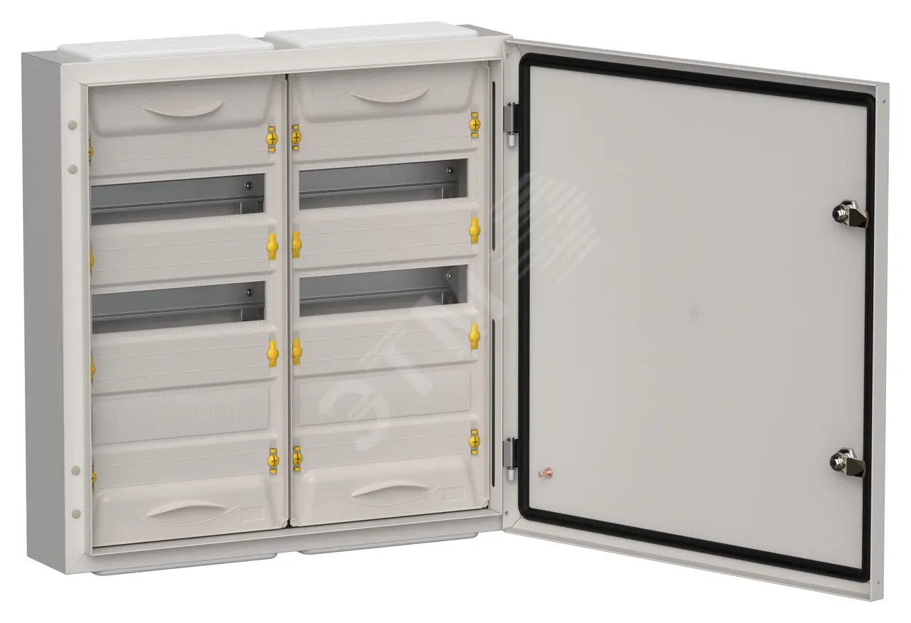TITAN 5 Корпус мет. ЩРн-72 (2х36) 585х570х140 IP54 сер TI5-50-N-2X036-54-7035