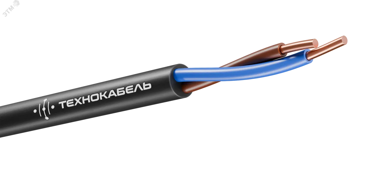 Кабель силовой ВВГнг(А)-LSLTx 2х2.5 ок(N)-0.660 ТРТС 00-00148537