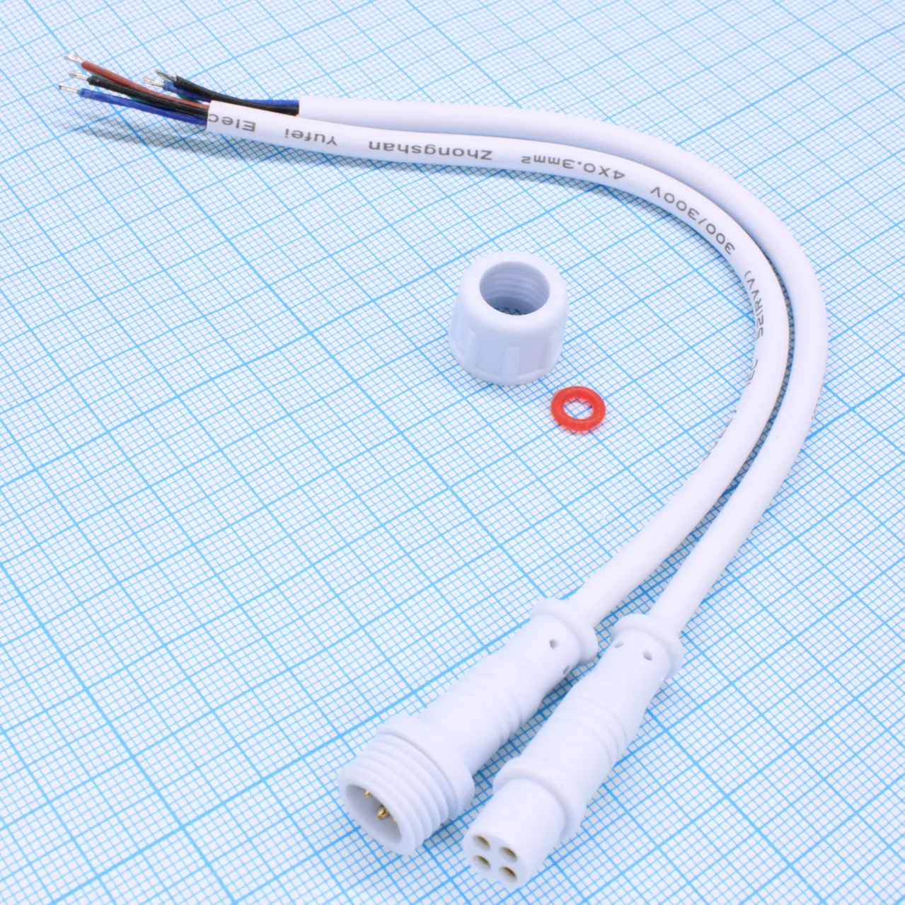 4PIN WP L=40 D=13MM 4*0.3MM2